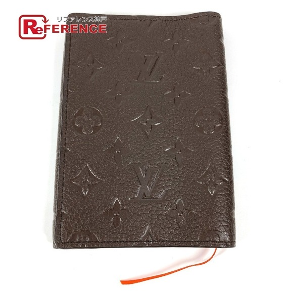 Louis Vuitton Empreinte Case Book Brown Tri Leather - Picture 1 of 9